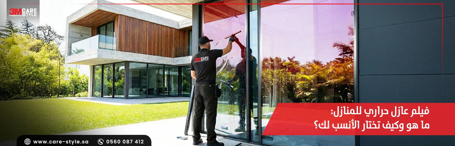 فيلم عازل حراري للمنازل ما هو وكيف تختار الأنسب لك؟